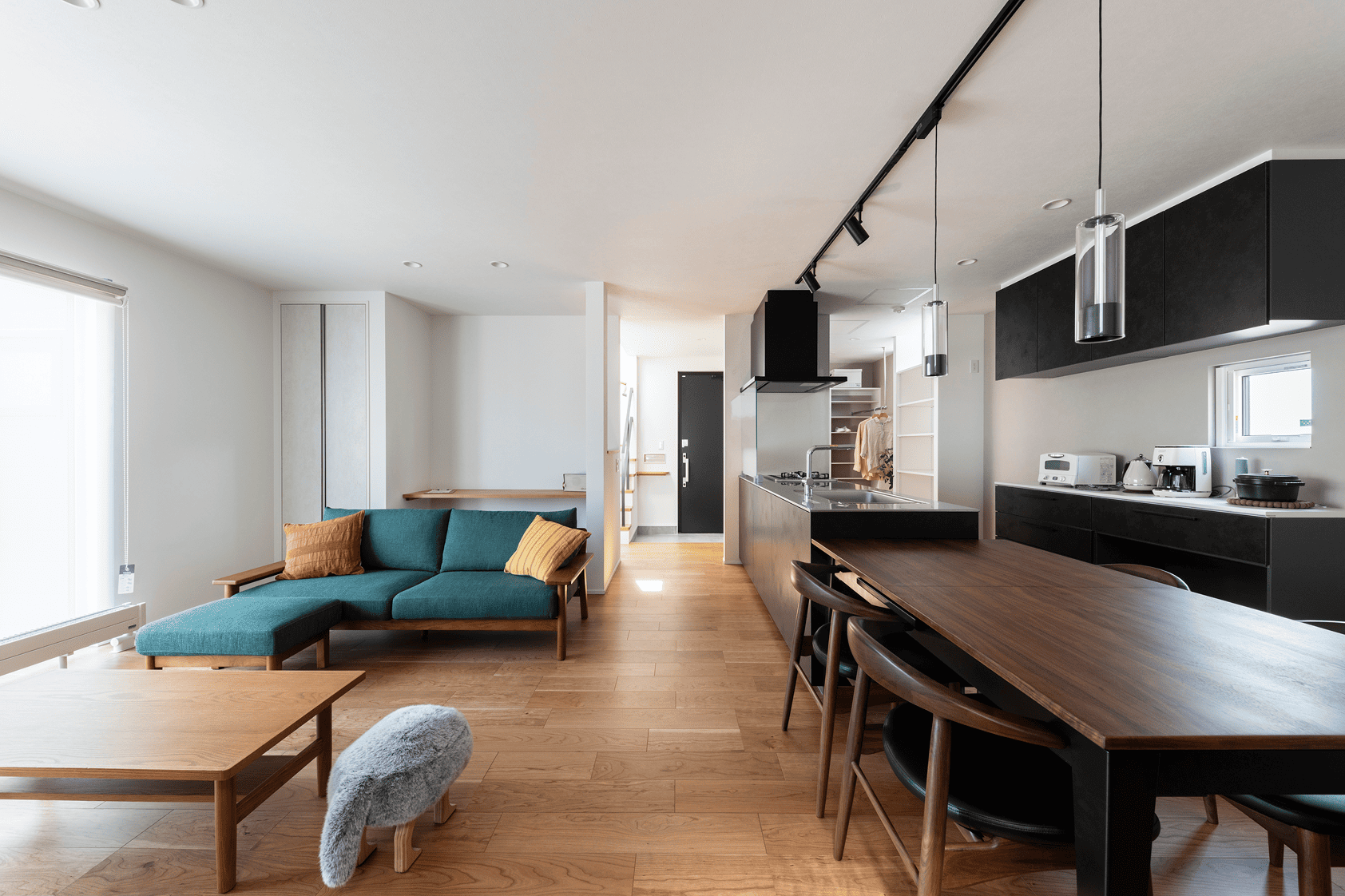 完璧な整い動線造作サウナの家