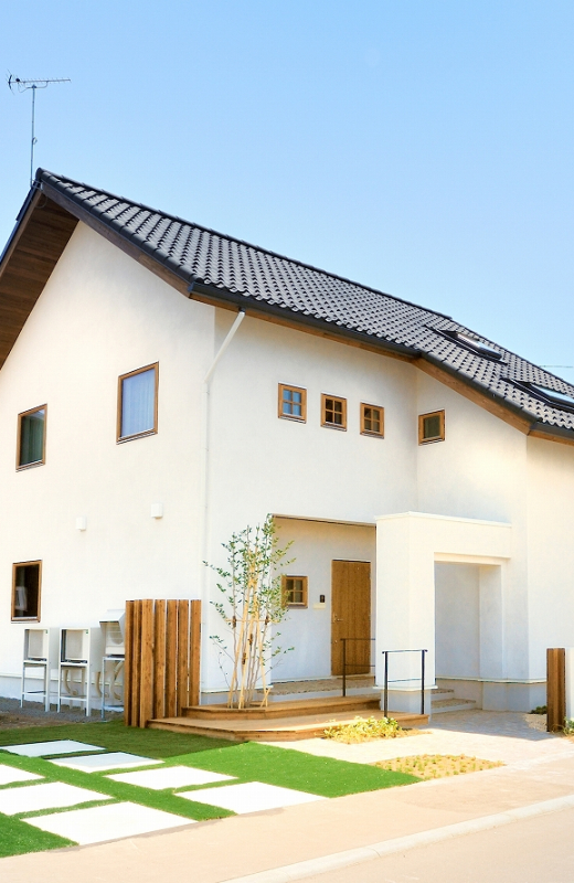 竹内建設の施工事例 開放感あふれる明るい家