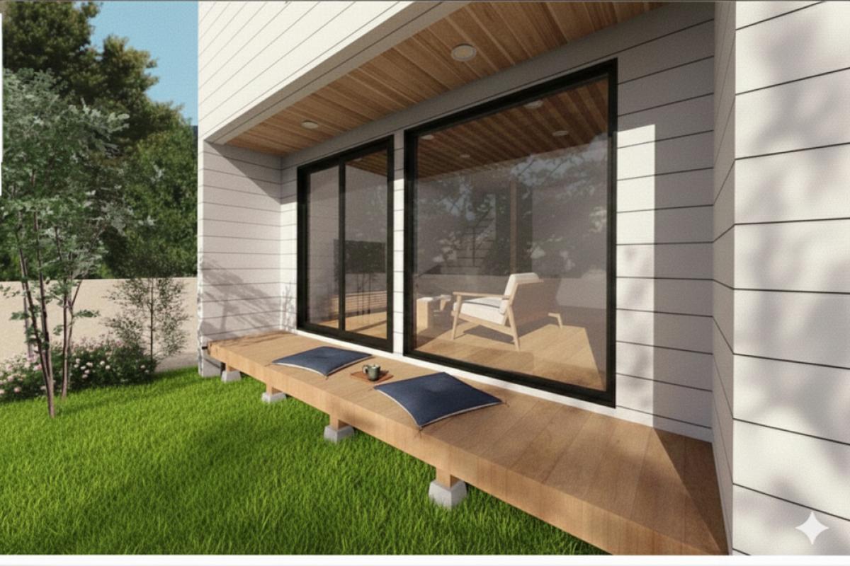 竹内建設のモデルハウス 自然のなかで、家族の未来が育つ住まい