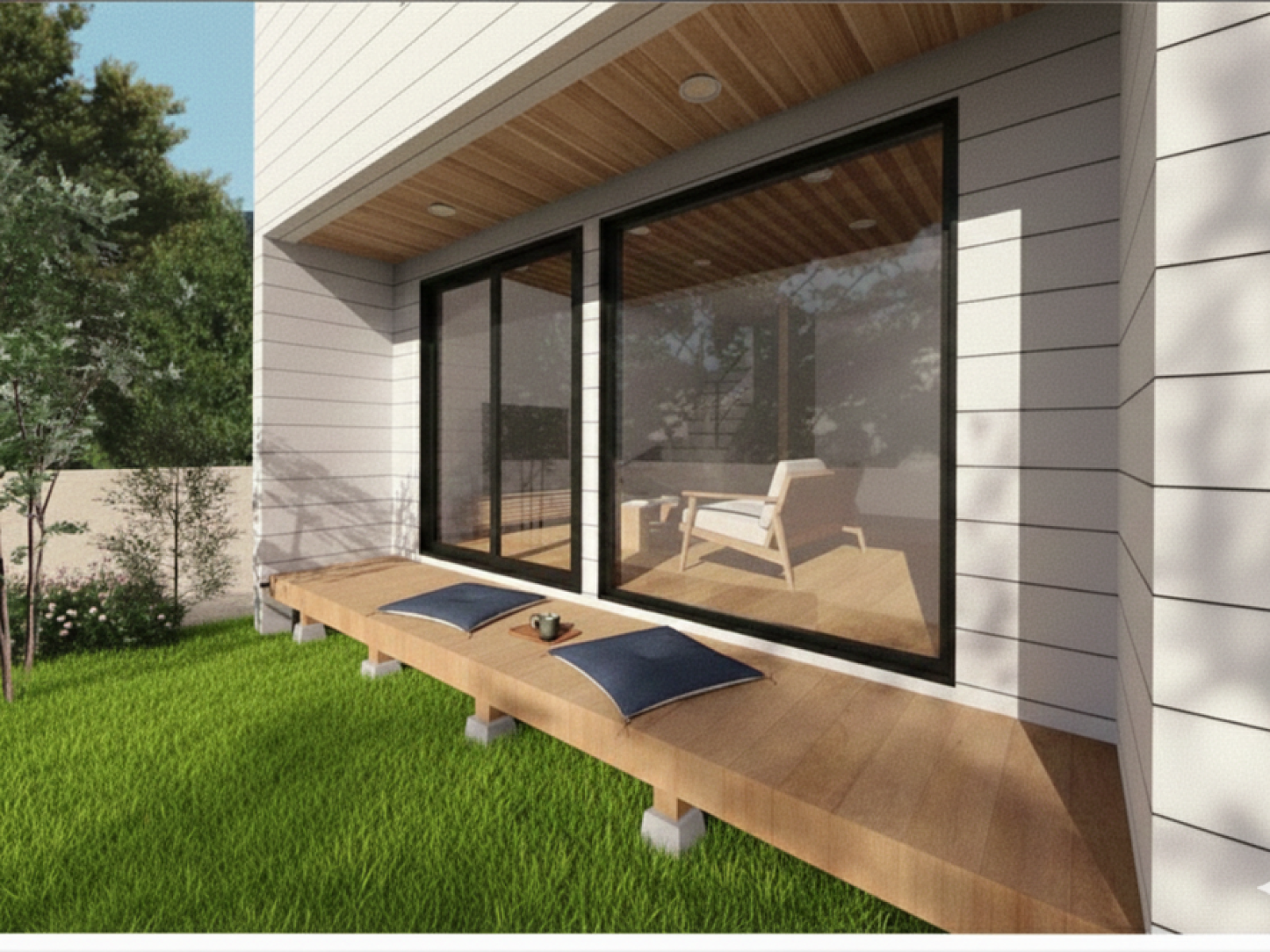 竹内建設のモデルハウス 自然のなかで、家族の未来が育つ住まい