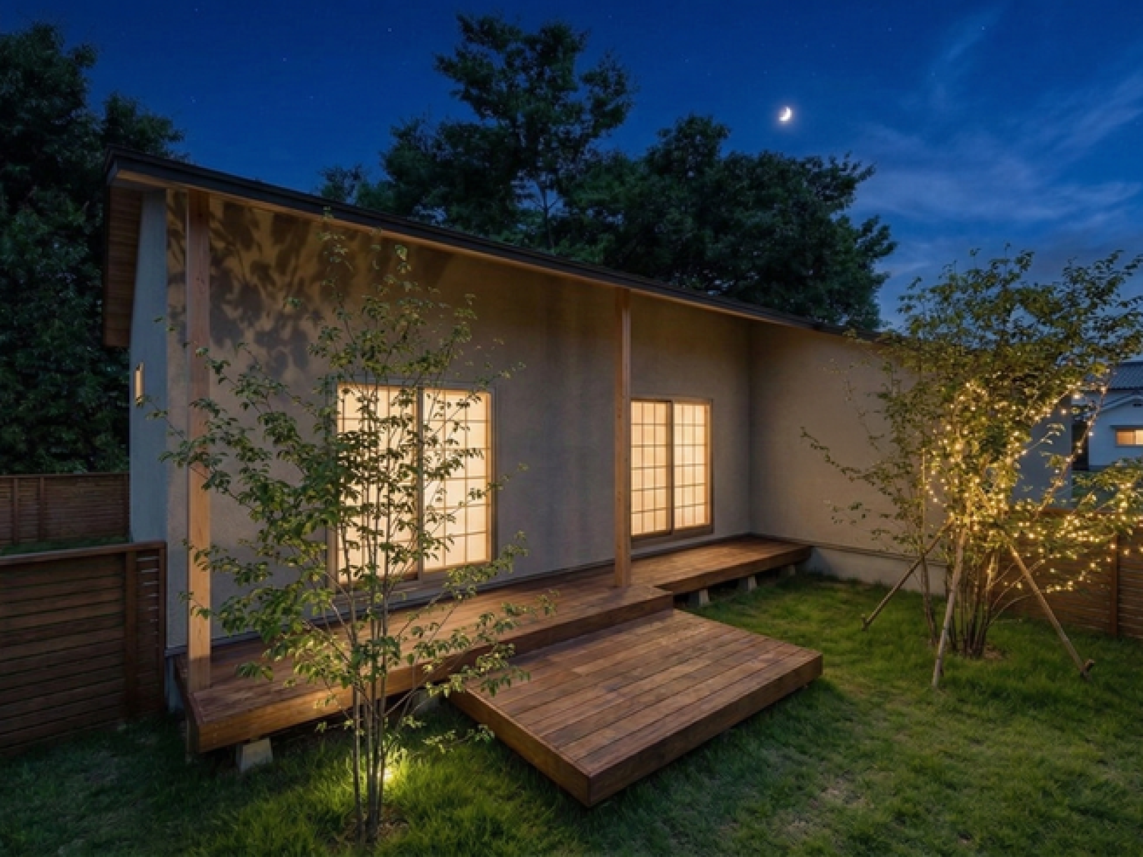 竹内建設のモデルハウス 静寂をまとう、和モダンな平屋 完成見学会