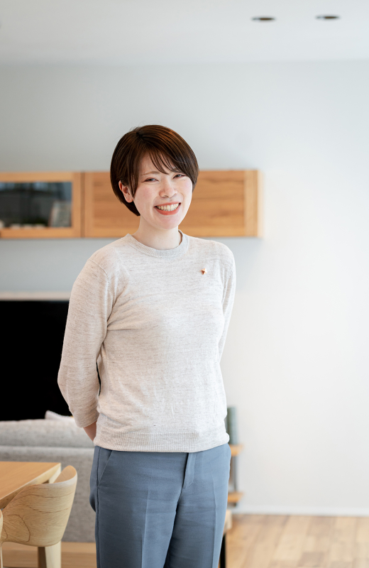 竹内建設のスタッフ 馬場 真璃菜