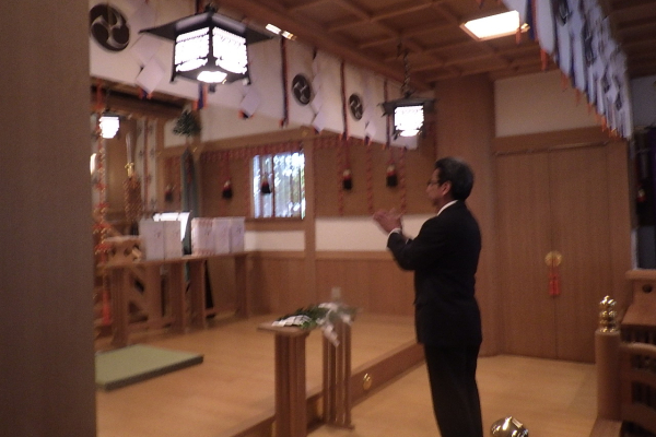 竹内建設のコラム 安全祈願祭