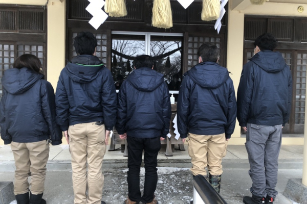 竹内建設のコラム 安全祈願！