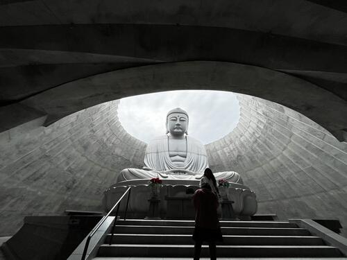 竹内建設のコラム お墓参りと頭大仏