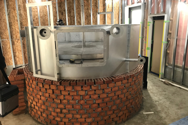 竹内建設のコラム 石窯製作