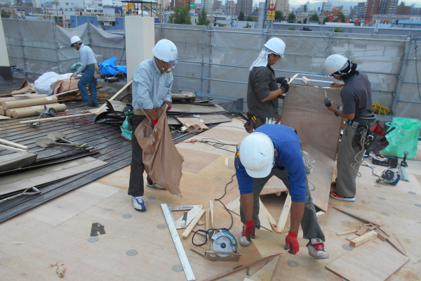 竹内建設のコラム 防水工事