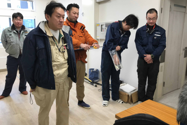 竹内建設のコラム 検査
