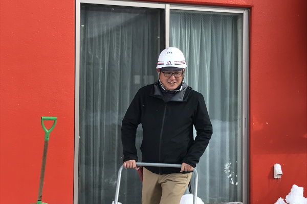 竹内建設のコラム 今日の監督達　　やっと・・・