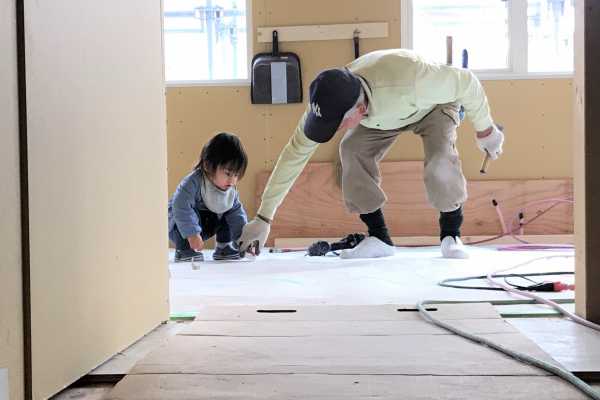 竹内建設のコラム 【じいじ、家を建てる】⑥大工工事完了！！