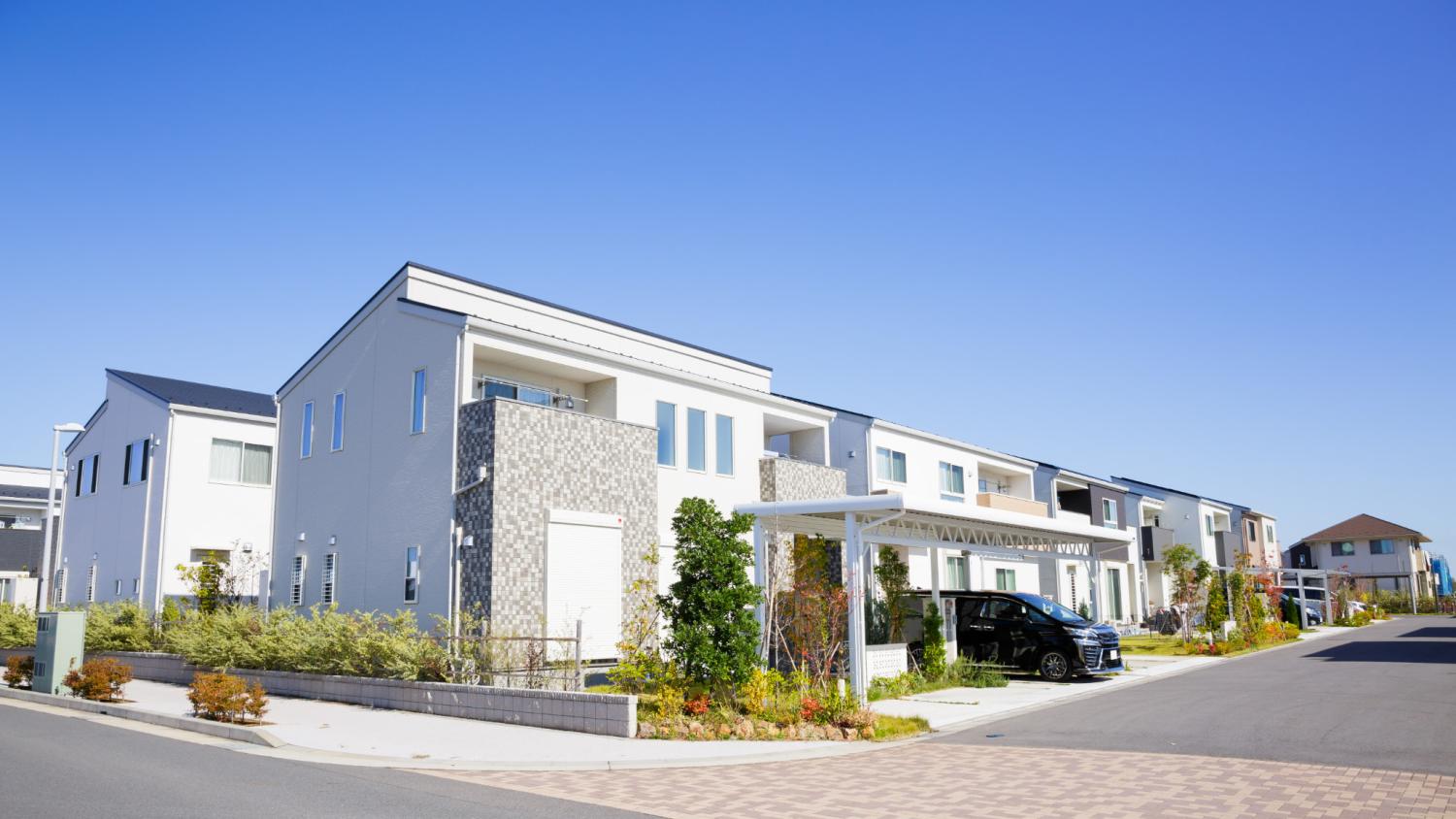 第一種低層住居専用地域の景観イメージ