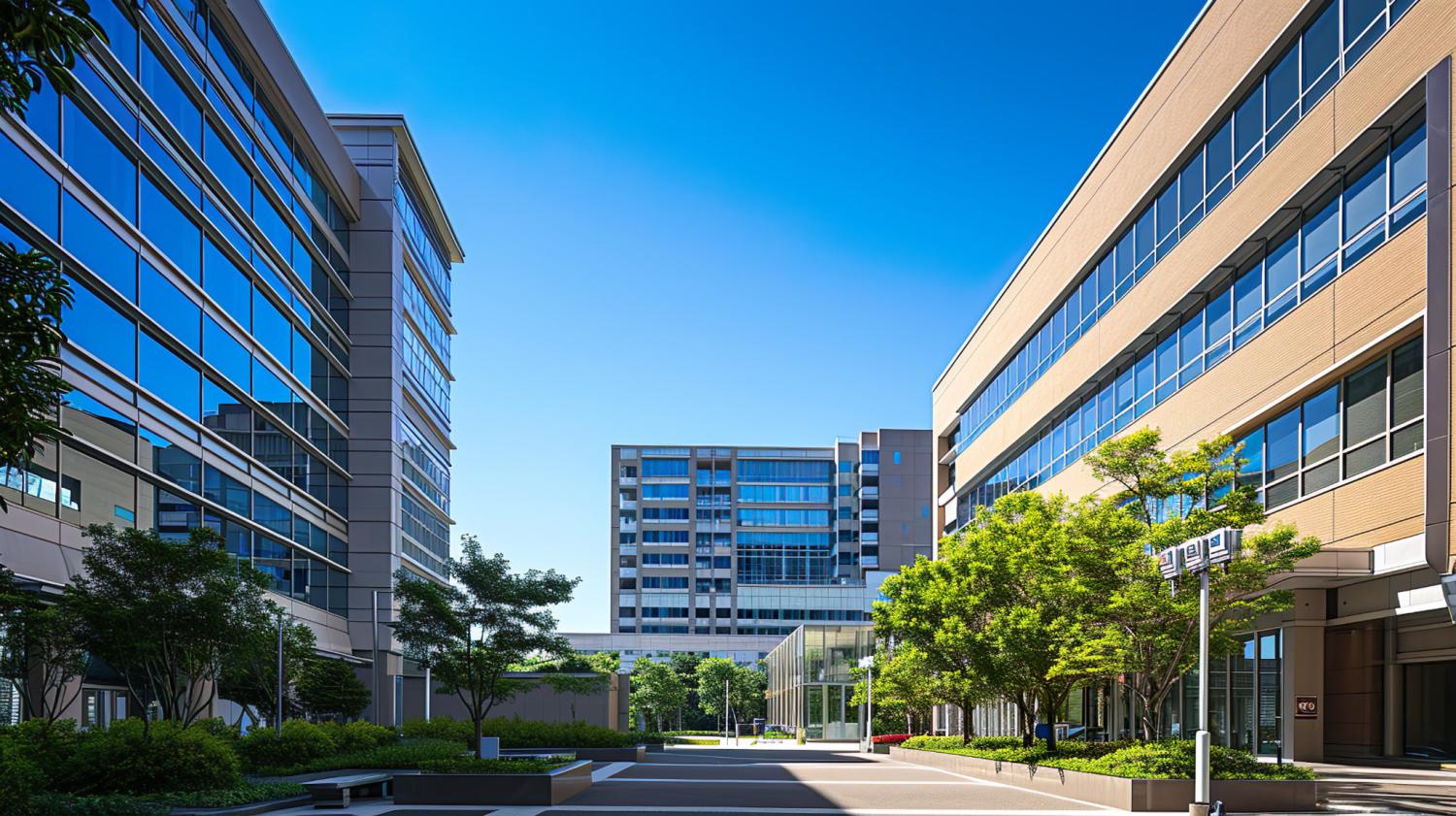 第一種中高層住居専用地域の景観イメージ