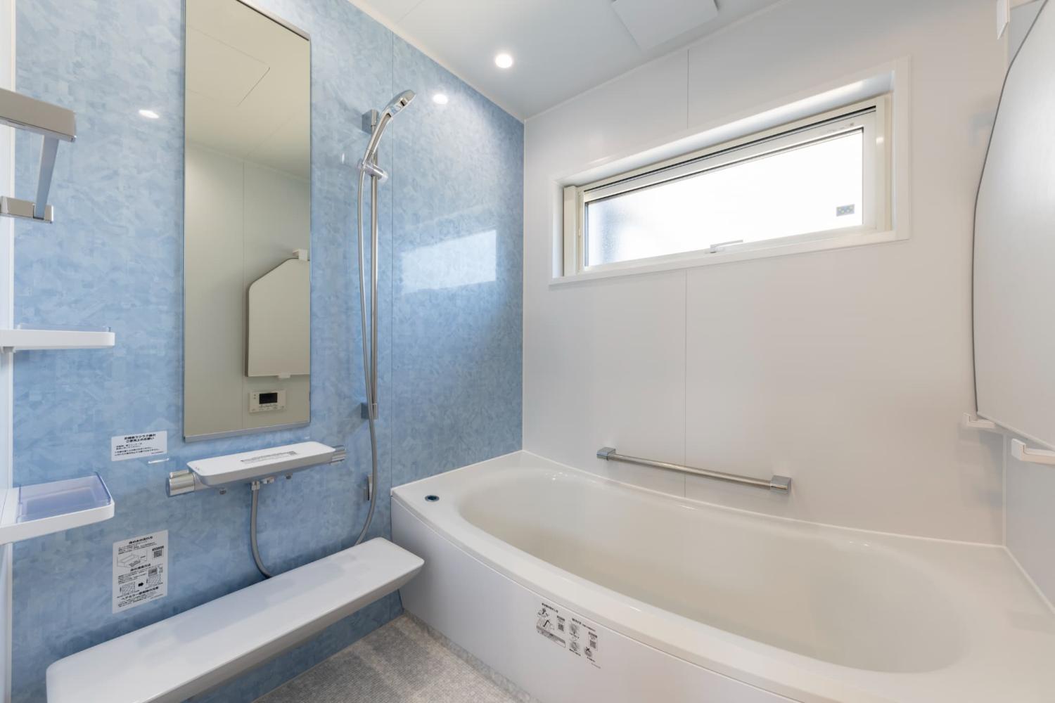 サウナ後の動線が抜群な浴室