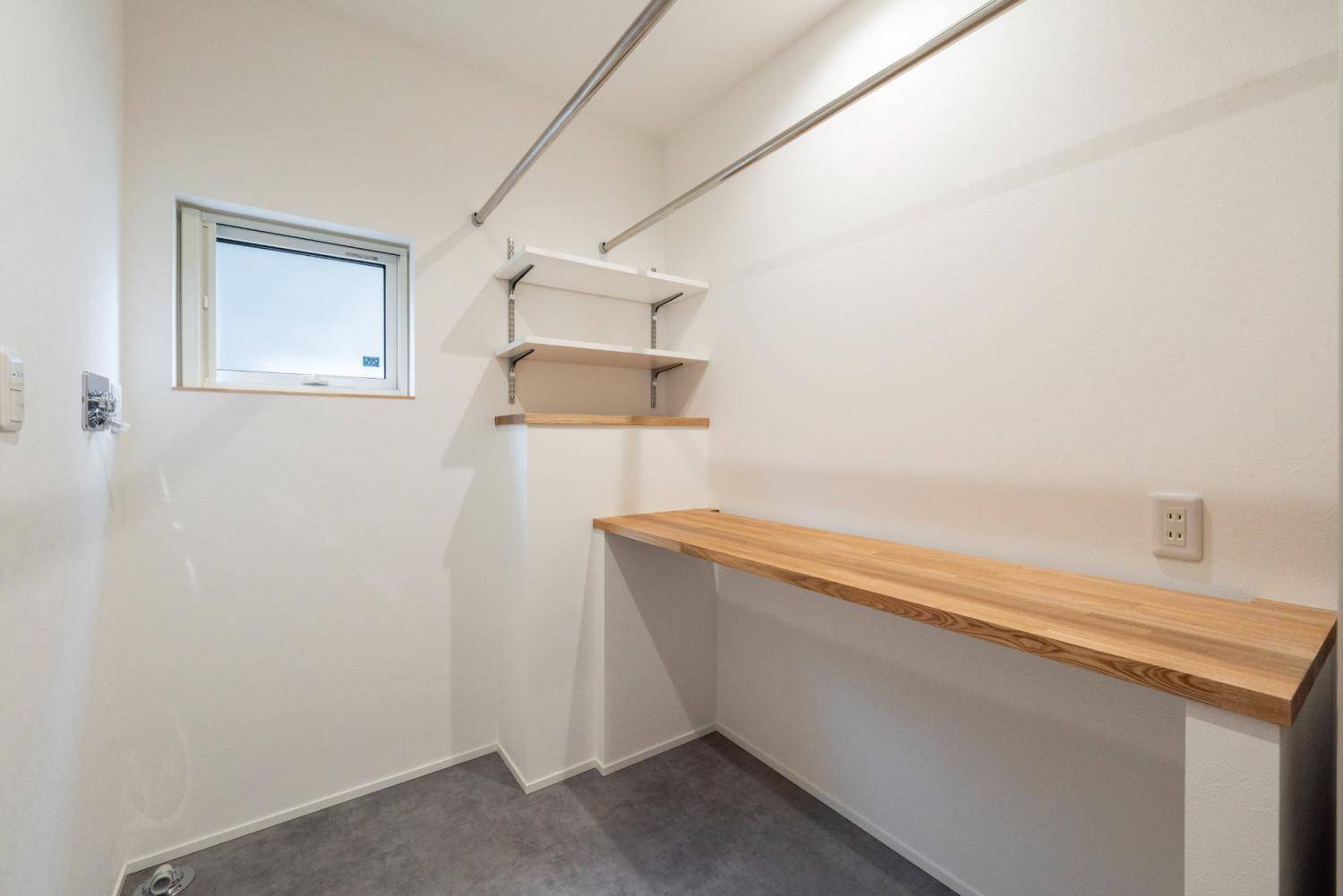 長期優良住宅のランドリースペース