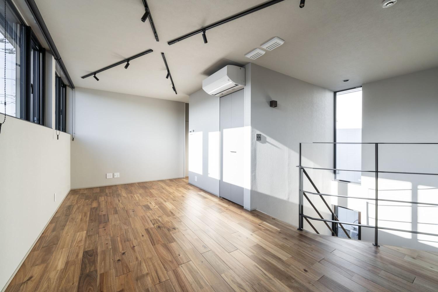 自然光だけでなく家全体の通風も効率アップできる室内