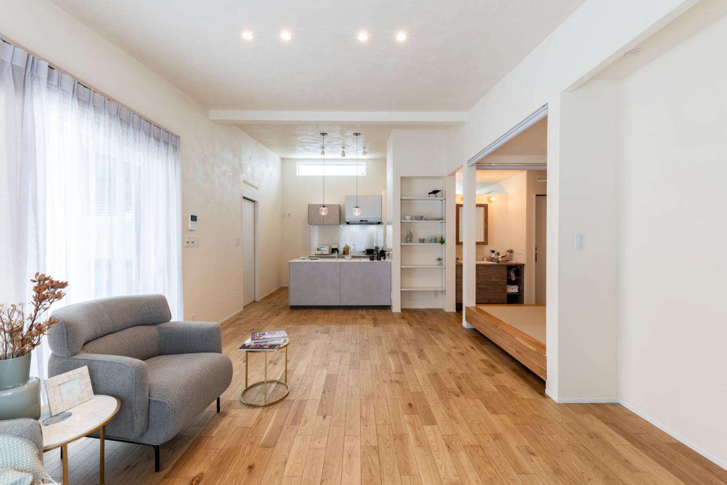 空気循環で省エネ性能を高めたNearlyZEHの平屋住宅