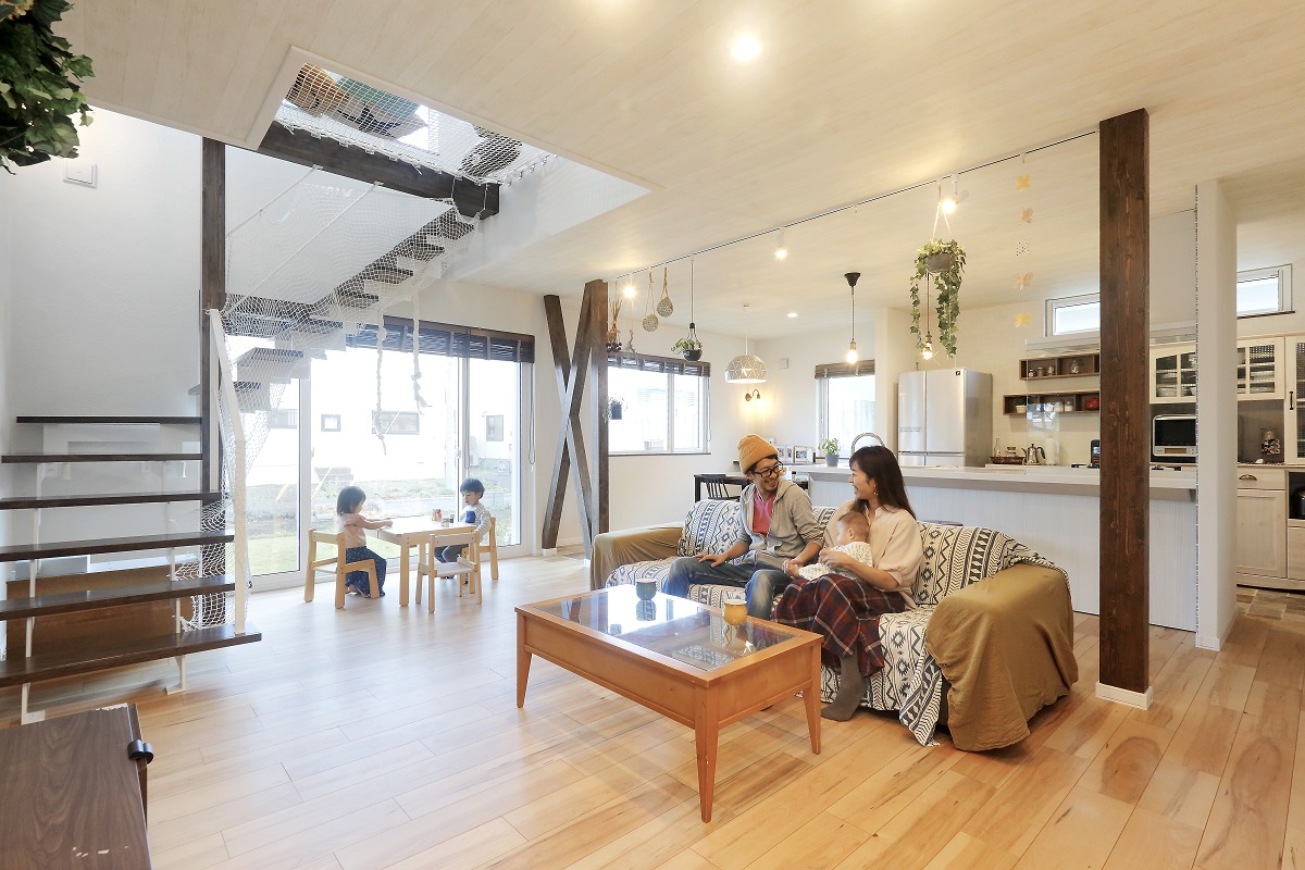 西海岸テイストの爽やかなお家｜リノベーション施工実例｜タケウチリノベ｜竹内建設｜札幌の戸建てリノベーション・新築・注文住宅・建売・マンション ...