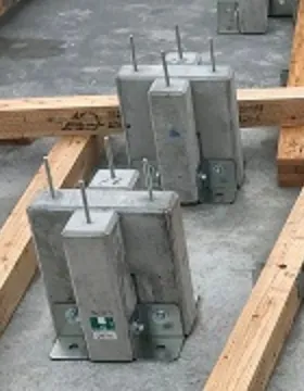 竹内建設の耐圧版式グリットポスト基礎工法